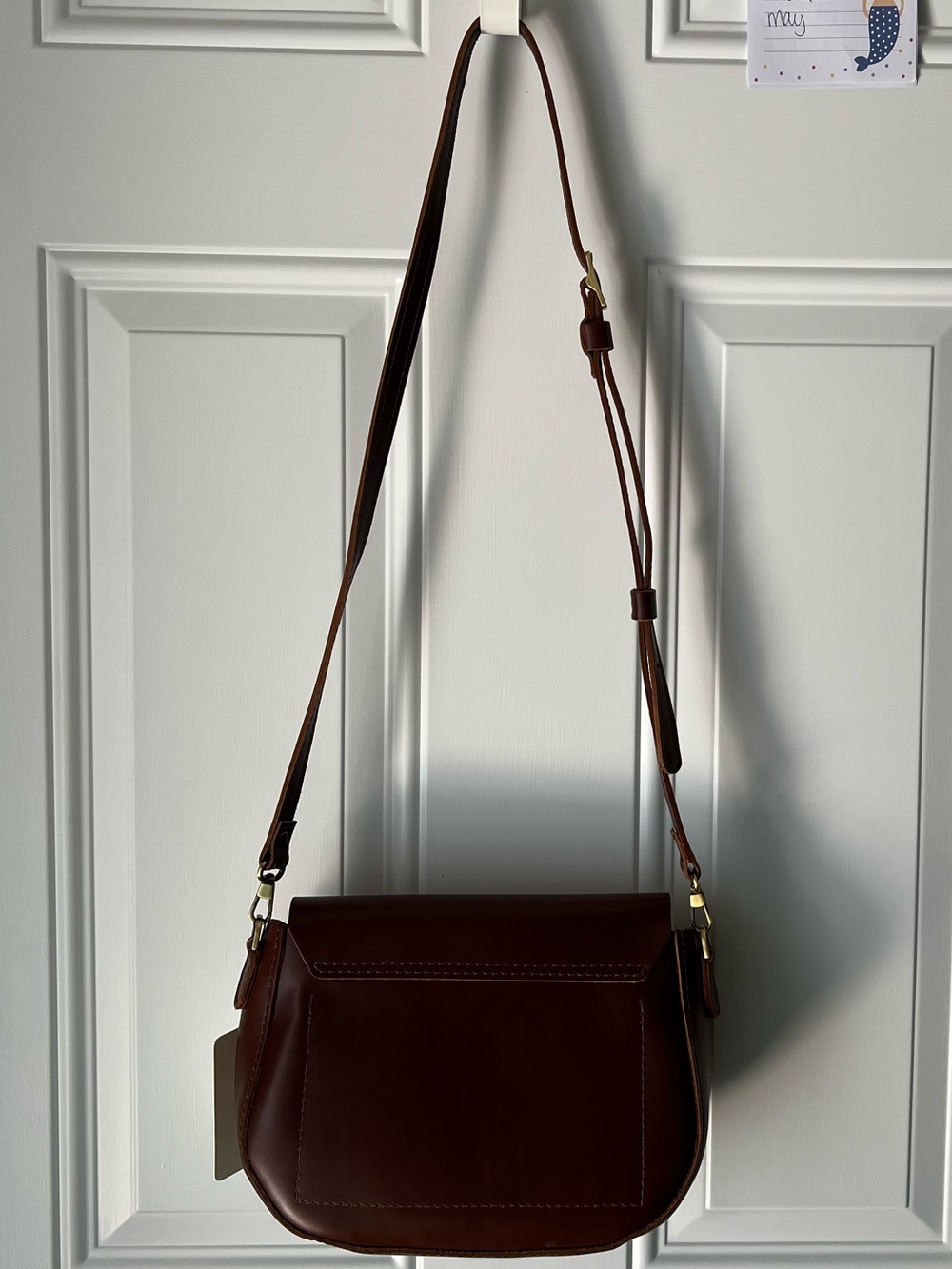 PLG Monaco Crossbody Chocolate Brown - Picture 4 of 8